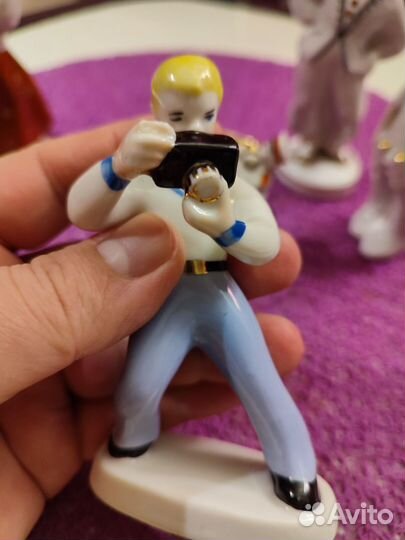 Фаянсовая статуэтки СССР