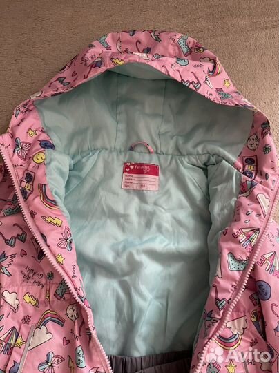 Костюм на девочку утепленный, размер 110