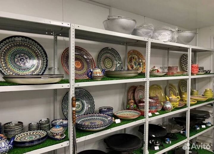 Риштанская керамика, Посуда