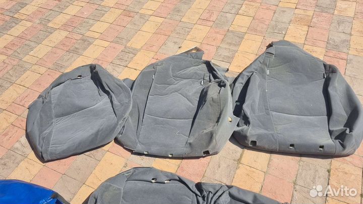 Обшивка сидений lc prado 150