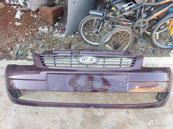 Бампер приора