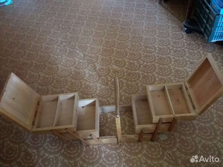 Коробка для рукоделия многоярусная