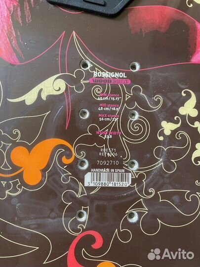 Сноуборд комплект Rossignol 155 + крепления