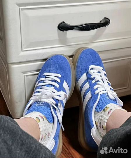 Adidas Gazelle Indoor Blue Bird Gum