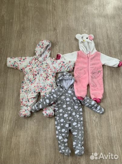 Вещи на девочку пакетом 68 - 74