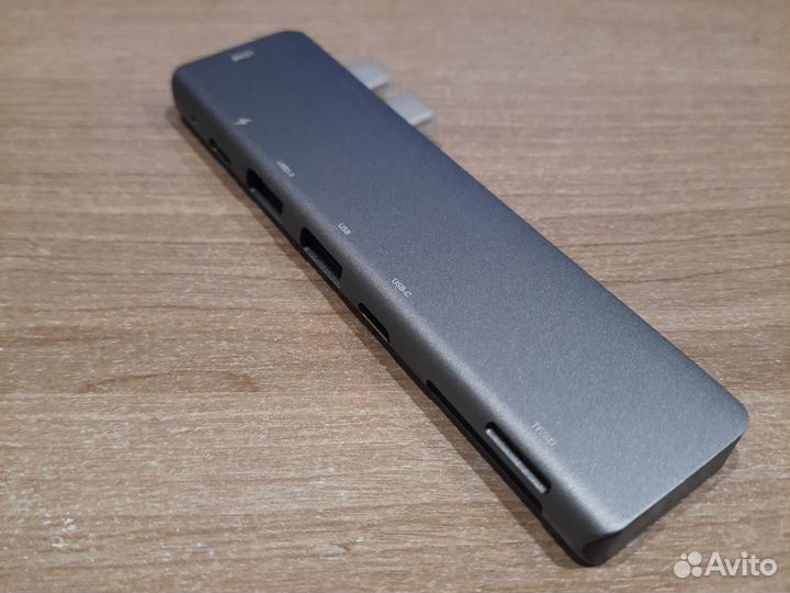 Переходник для ноутбука apple MacBook, USB хаб