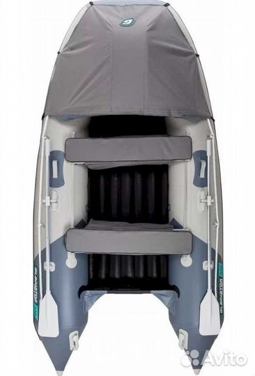 Надувная лодка gladiator E330PRO белый/серый