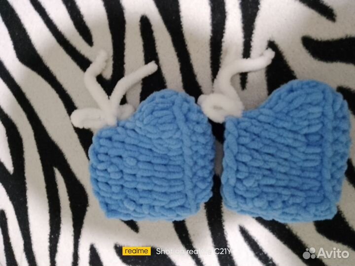 Пинетки для мальчиков теплые