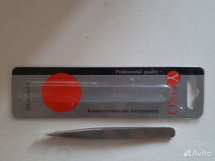 Пинцет yoko новый для поресничного наращивания