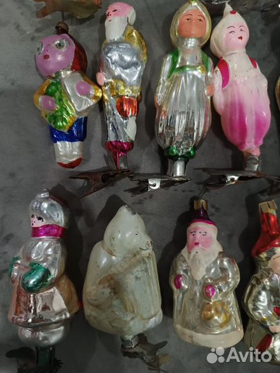 Елочные игрушки СССР