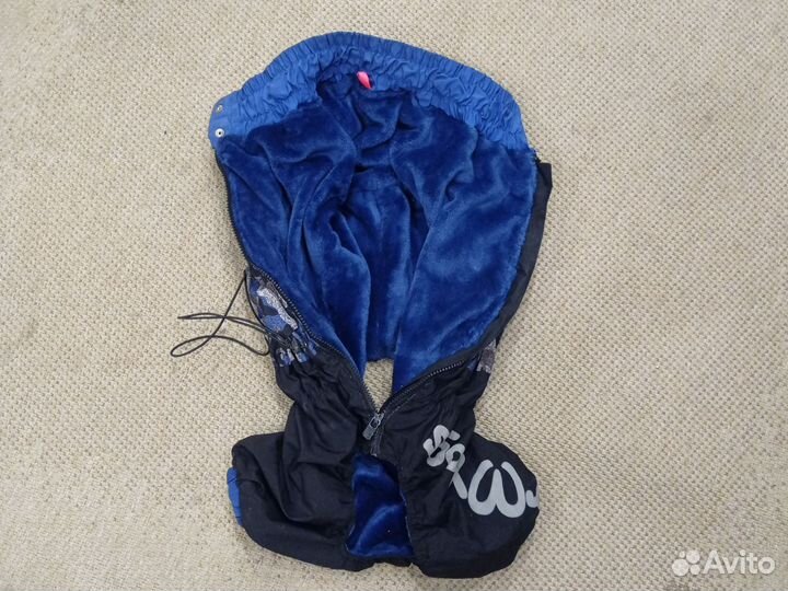 Зимний комбинезон на флисе для собаки