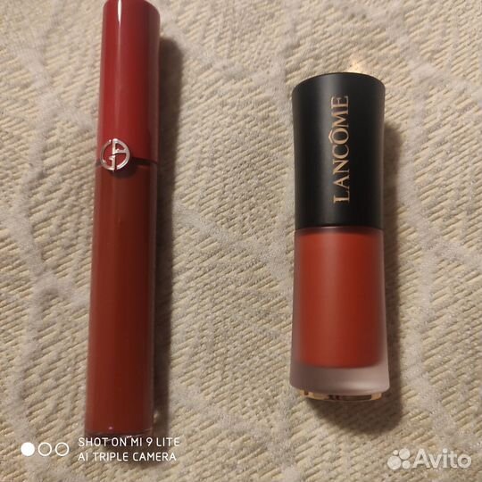 Продам помады брендов Armani и Lancome