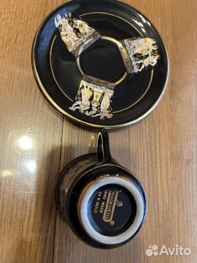 Чашка с блюдцем кофейная