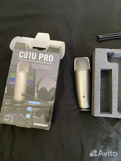 Студийный микрофон samson C 1u PRO