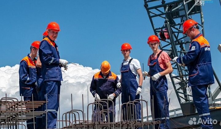 Требуются строители на вахту