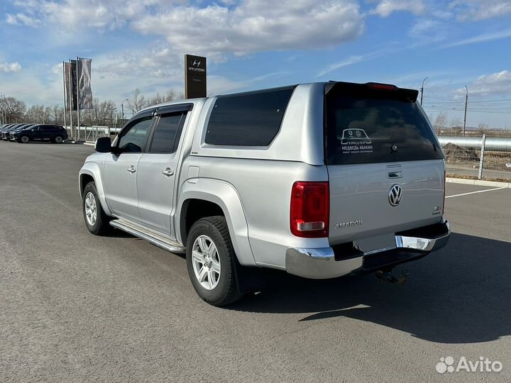 Volkswagen Amarok 2.0 AT, 2013, 215 000 км