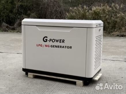 Газовый генератор 9 кВт g-power с постоянным подог