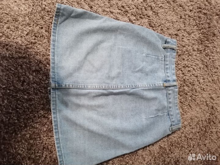 Джинсовая юбка для девочки