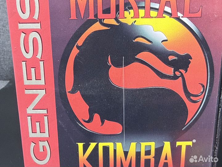 Игра на Sega Genesis - Mortal Kombat