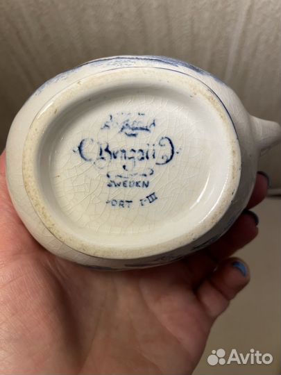 Молочник фарфор Англия