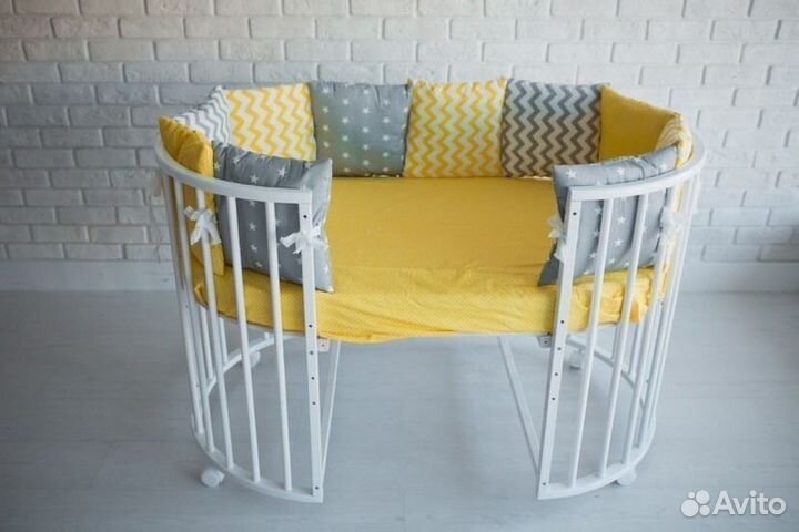 Детская кроватка трансформер 8 в 1