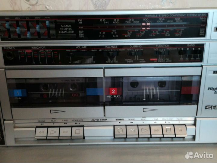 Магнитола sharp gf 560