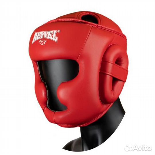 Шлем боксёрский тренировочный Reyvel, винил