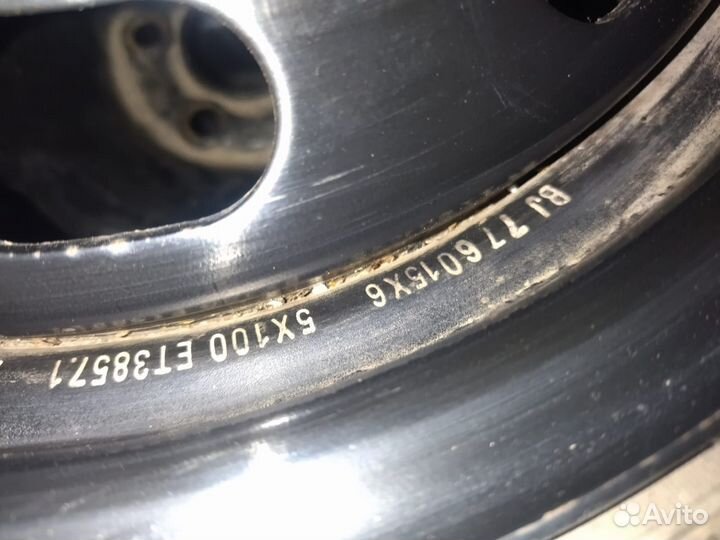 Диски штампованные 15