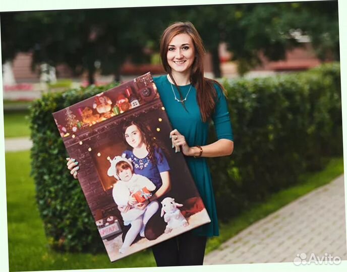 Портрет на холсте 120х80