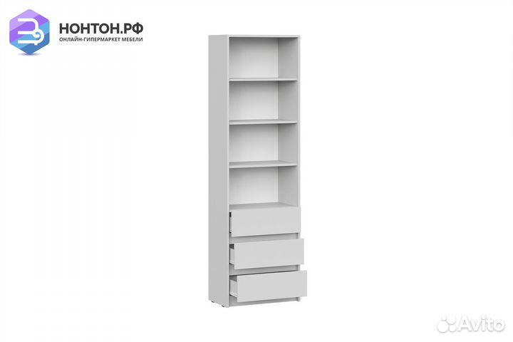 Стеллаж Айден серый