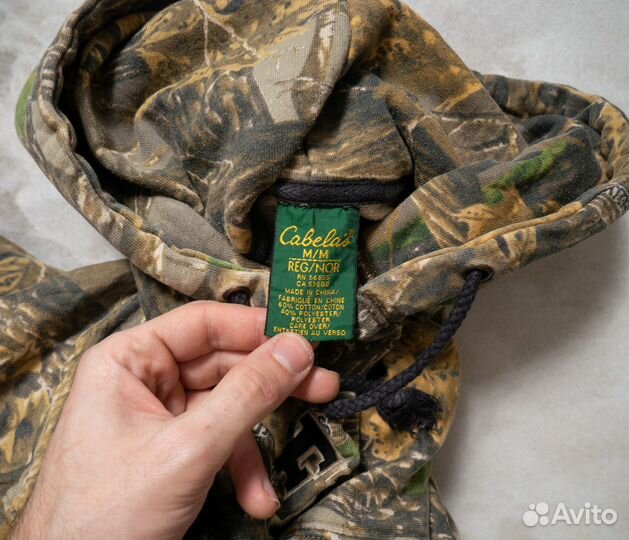 Cabelas Vintage M Realtree худи