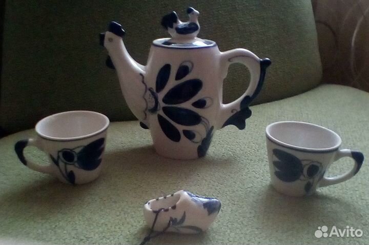 Набор из гжели