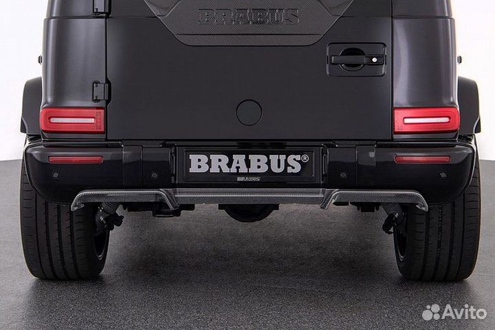 Диффузор Brabus карбон Mercedes G class W463A W464