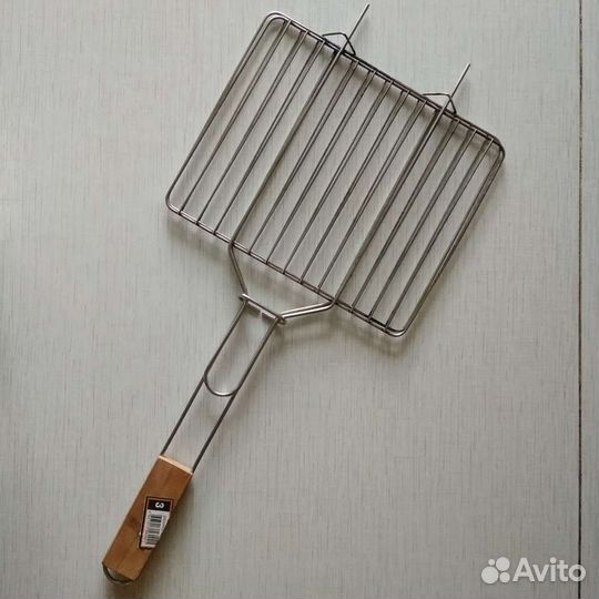 Решетка гриль нерж 28*24 для мангала