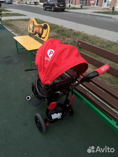 Велосипед коляска qplay rito складной