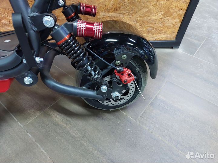 Электросамокат White Siberia Mini R 1200W