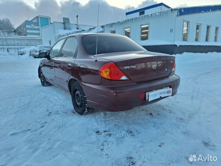 Kia Spectra 1.6 МТ, 2007, 224 125 км