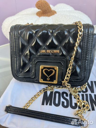 Сумка женская через плечо love moschino