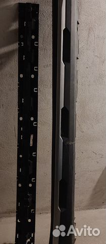 Комплект кронштейн порога + накладка левый X5 G05