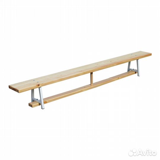 Скамья гимнастическая ZSO 2,4 м на металлических