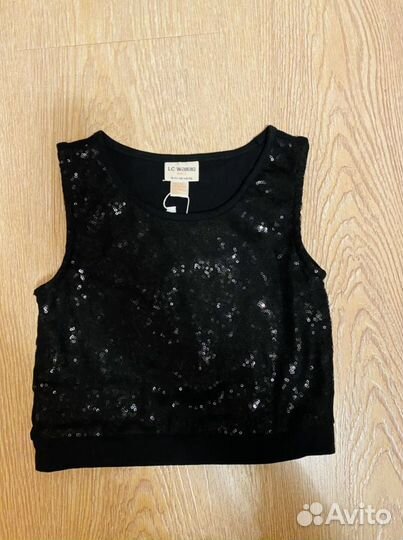 Топ детский пайетки р.10-11 лет