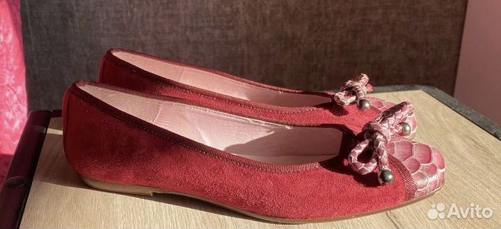 Балетки женские 37 р. Туфли. Натуральная кожа