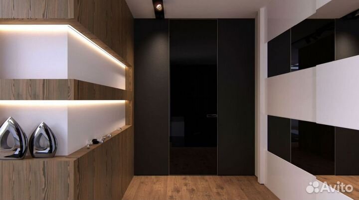 Межкомнатные двери скрытого монтажа эмаль