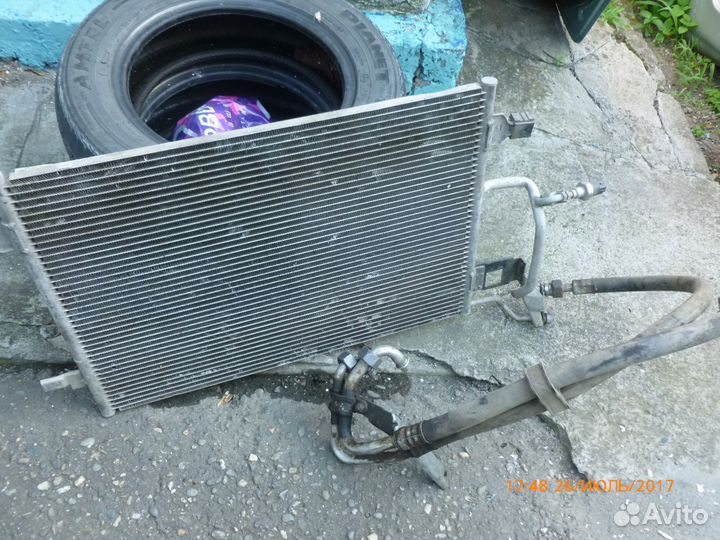 Фольксваген Пассат Б5 радиатор кондиционера