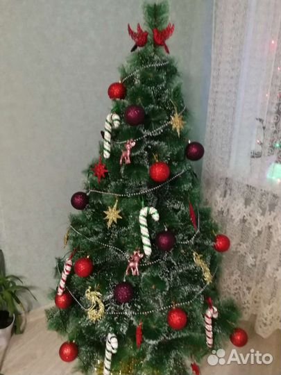 Елка искусственная 180 см бу