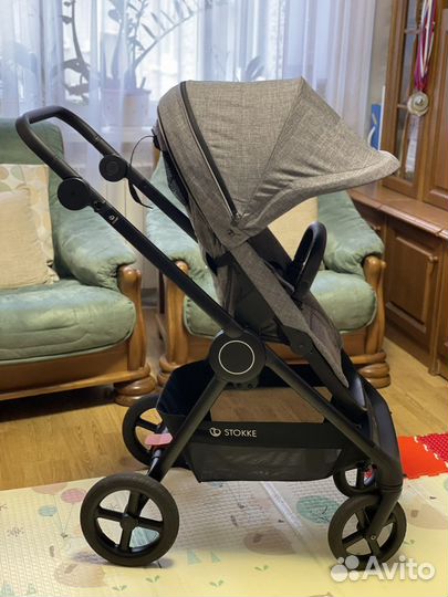 Коляска Stokke Beat Black-melange