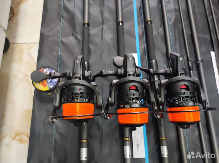 Комплект для карповой ловли. 3+3