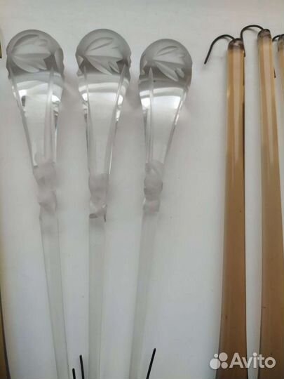 Подвески цветное стекло СССР