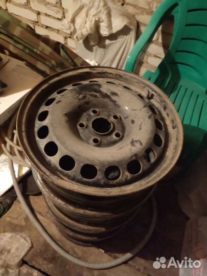 Диски 5 112 r16 от skoda octavia a7 VAG