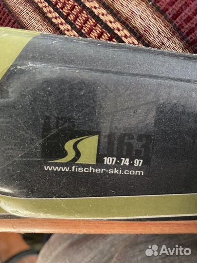 Горные лыжи fischer